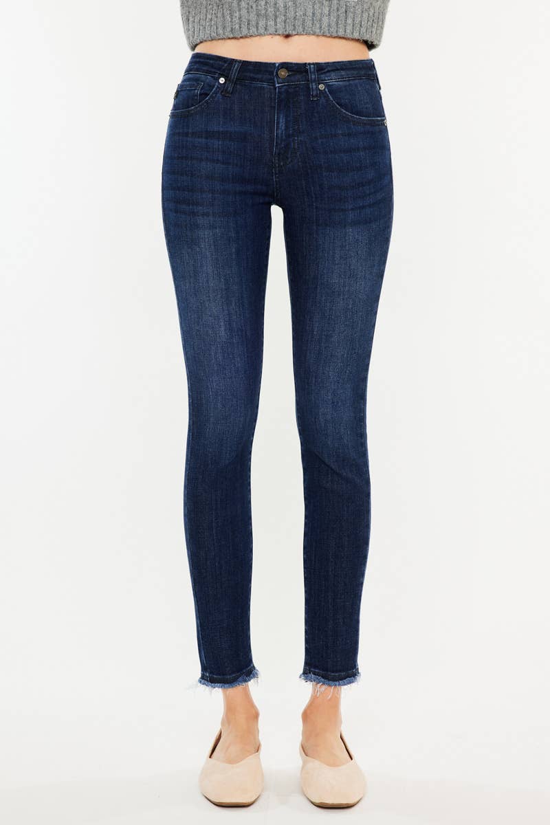 Dark, Mid Rise Kan Can jeans