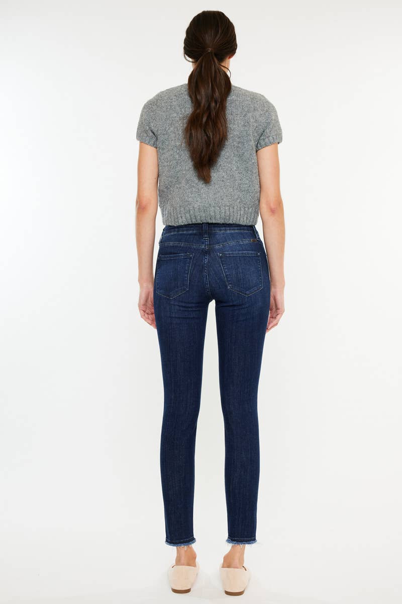 Dark, Mid Rise Kan Can jeans